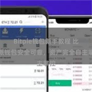 Bitpie钱包新手教程 比特派钱包安全可靠，资产完全自主掌控