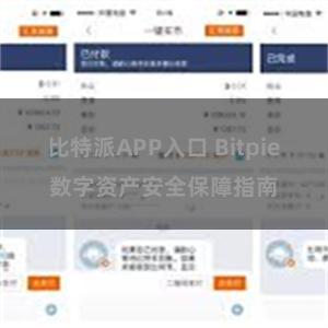 比特派APP入口 Bitpie数字资产安全保障指南