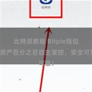 比特派教程 Bitpie钱包：资产百分之百自主掌控，安全可靠！