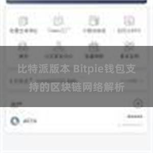 比特派版本 Bitpie钱包支持的区块链网络解析