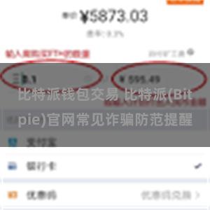 比特派钱包交易 比特派(Bitpie)官网常见诈骗防范提醒