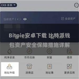 Bitpie安卓下载 比特派钱包资产安全保障措施详解